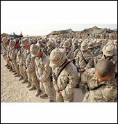Most US service men and women occupying Iraq were staunch Christian soldiers. Jihadists called them new Cross Soldiers (Crusaders). So did Nostradamus, centuries before this Crusade in Mesopotamia took place.