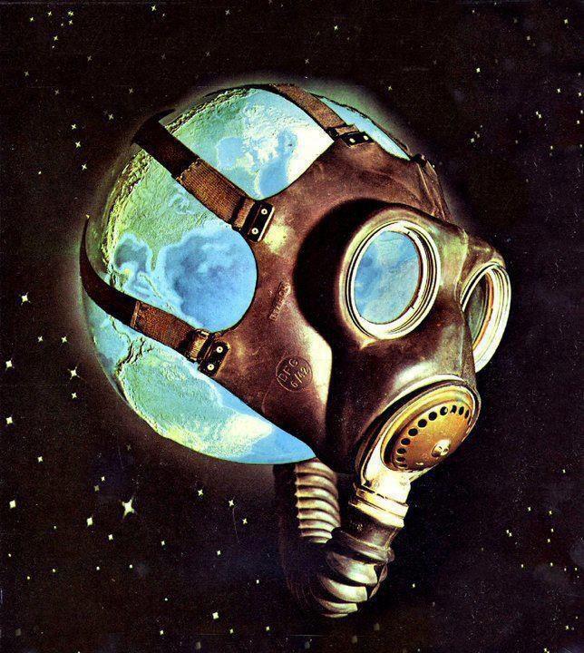 EarthGasMaskGlobalWarming