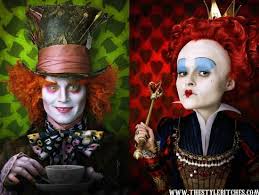 Congress and the Executive Branch get "curiouser and curiouser", says Alice in Washington Land. (Stills from the motion picture "Alice in Wonderland".