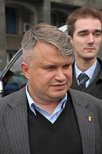 Andriy Mokhnyk of Svoboda Party.