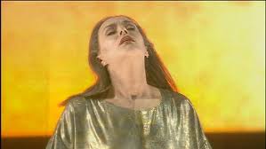 Click here and listen to this transcendental music from a multifaceted and complicated genius. Go to minute 7:25 for the beginning of Isolde's "Liebestod" finale.