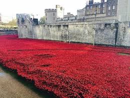 In 2014, artists crowded the moat of the Tower of London with artificial poppies representing the 888,246 British soldiers who fell in World War One. The total number of military and civilian casualties in World War I was over 38 million: over 17 million deaths and 20 million wounded, ranking it among the deadliest conflicts in human history.