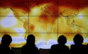 This Island Earth is mapping ever more in temperature maps in the red of above normal temps. Yet some people in little islands of colder than normal blue, like the northeastern corner of the US use their common sense to say the world is getting colder. The world is getting "dumber"--not colder, folks.