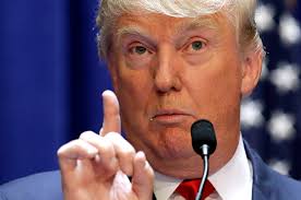 TrumpMikeFingerUpMakeAPoint