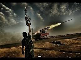 SyriaAleppo-LaunchGunUpraised