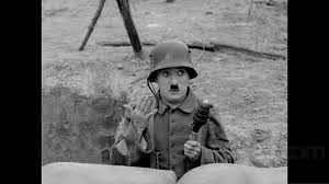 charleschaplin-steelhelmetintrenches