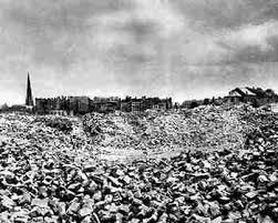 The Warsaw Ghetto, as the Nazi Germans left it.