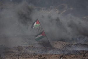 640px-PalestinianFlags-SwastikaGazaBorderProtests-Free-IDF