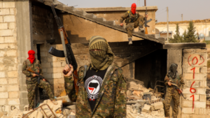 International Freedom Batallion members in the US-Kurdish occupied Syria. Source: Unknown IFB member.
