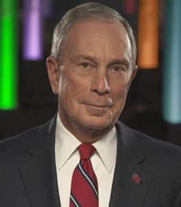Michael Bloomberg official portrait as New York City Mayor. Source: Bloomberg Philanthropies, © cc Creative Commons. 