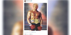 Source of Trump/Stallone Rocky III photo: @realDonaldTrump/Twitter.