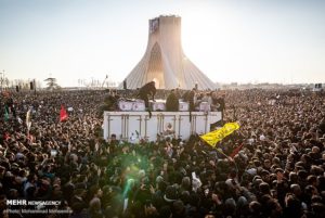 The Funeral of Qassem Soleimani, Tehran. Source: Maryam Kamyab-Mohammad Mohsenifar. 