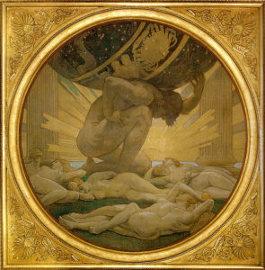 Atlas and the Hesperides by John Singer Sargent, 1925.