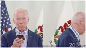 JoeBidenonZoomTownhallMeet
