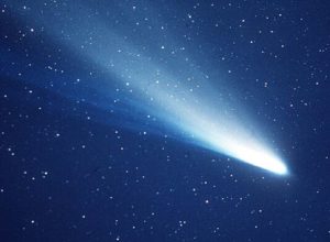 HalleysComet1986-bluetintSRC-NASA