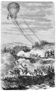 296px-Wonderful_Balloon_Ascents,_1870_-_Employment_of_a_Balloon_at_the_Battle_of_Fleurus