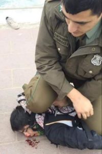 Jewish policeman pulls a "George Floyd" knee-on-neck. Don't Palestinian Lives, like black lives, matter?