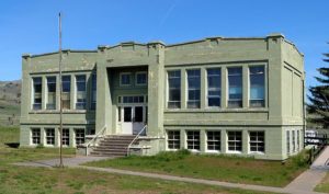 The “haunted” Antelope Schoolhouse, Antelope, Oregon, © Creative Commons.