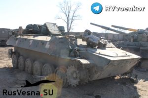 Something you will NEVER see in the Western Media’s propaganda. A third of Ukraine’s finest forces, stranded and encircled near the Donbass Line of Control are lining up their vehicles in huge parks and abandoning them because they have run out of gas and ammunition.