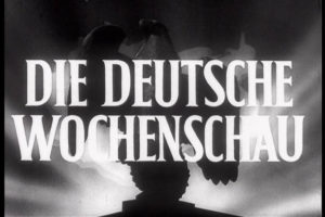 The weekly Nazi newsreel would open with the Schwartz Alder (Black Eagle totem) of the German Third Reich. 