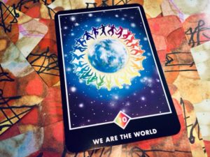 Osho-Zen-Tarot-We-Are-the-World-laid-in-back-card-Osho-signatures