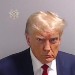 Trump’s “mug” shot. 