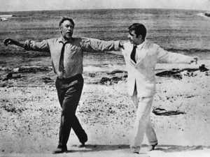 A still form Zorba the Greek. USA Public Domain for all movie stills taken between 1928-1963.